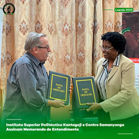 Instituto Superior Politécnico Kantagoji e Centro Samanyonga Assinam Memorando de Entendimento